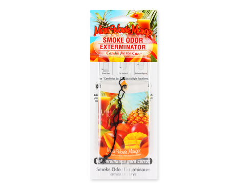 Smoke Odor Exterminator Car Hanger, Maui Wowie Mango