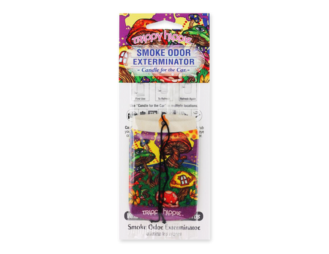 Smoke Odor Exterminator Car Hanger, Trippy Hippy