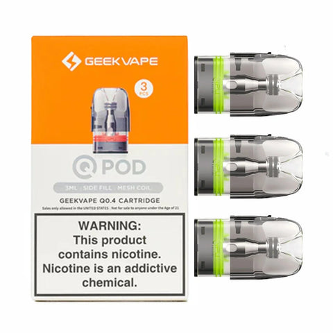 Geekvape Q Replacement Pods 3mL [CRC Version]

