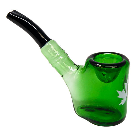 5" Glass Hefner Hand Pipe