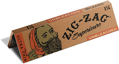 Zig-Zag Unbleached 1 1/4 Rolling Papers