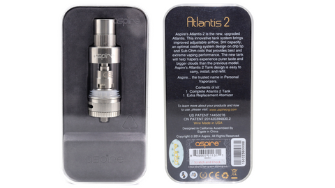 Aspire Atlantis 2  www.metrovapeshop.ca