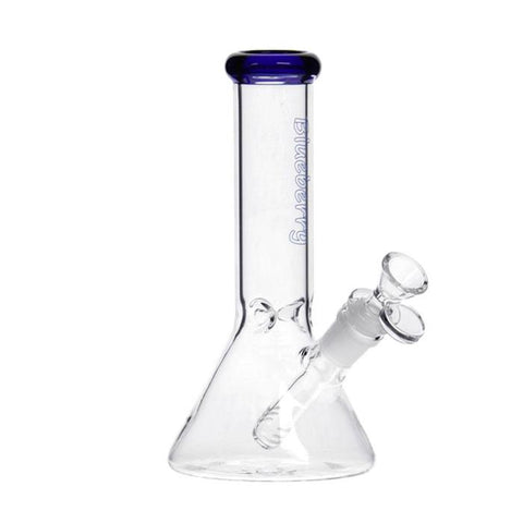 8 inch Blueberry Glass Bong 