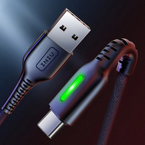 INIU USB Type-C 3A Fast Charging Cable 1.8m