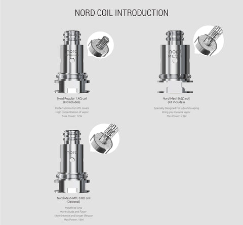 Smok Nord Replacement Coils 