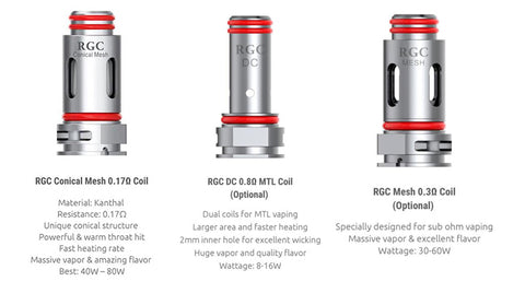 Smok RPM80/RGC Replacement Coils 